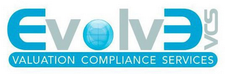 EVOLVE VCS VALUATION COMPLIANCE SERVICES logo