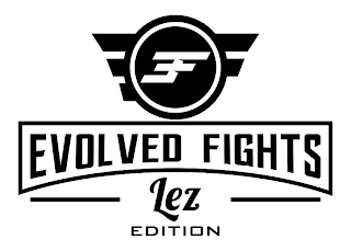 EVOLVED  FIGHTS LEZ EDITION logo