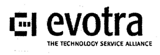 EVOTRA THE TECHNOLOGY SERVICE ALLIANCE logo