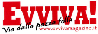 EVVIVA! VIA DALLA PAZZA FOLLA logo