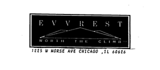 EVVREST WORTH THE CLIMB logo
