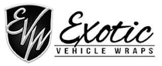 EVW EXOTIC VEHICLE WRAPS logo