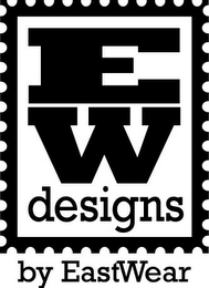 EW DESIGNS BY EASTWEAR logo