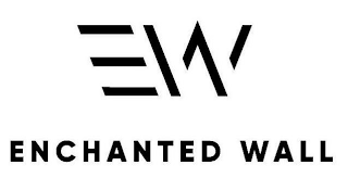 EW ENCHANTED WALL logo