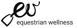 EW EQUESTRIAN WELLNESS logo
