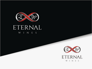 EW ETERNAL WINES logo