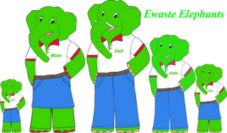 EWASTE ELEPHANTS ERIC MOM DAD EDDIE ELLY logo