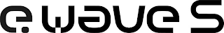 E.WAVE S logo
