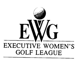 EWG EXECUTIVE WOMEN'S GOLF LEAGUE logo
