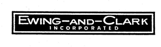 EWING-AND-CLARK INCORPORATED logo