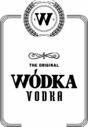EWS EDGEWATER SPIRITS THE ORIGINAL WODKA VODKA