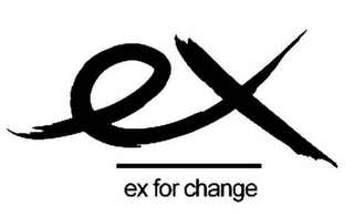 EX EX FOR CHANGE logo