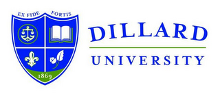 EX FIDE FORTIS 1869 DILLARD UNIVERSITY logo