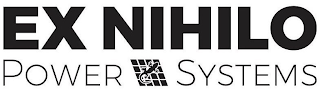 EX NIHILO POWER SYSTEMS logo