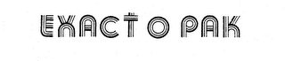 EXACT O PAK logo