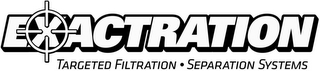 EXACTRATION TARGETED FILTRATION  · SEPARATION SYSTEMS logo