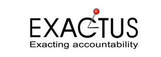 EXACTUS EXACTING ACCOUNTABILITY logo