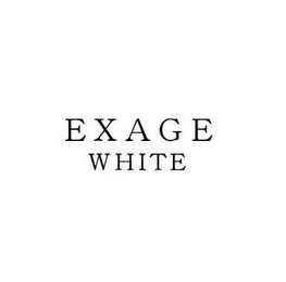EXAGE WHITE logo