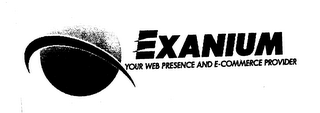 EXANIUM YOUR WEB PRESENCE AND E-COMMERCE PROVIDER logo