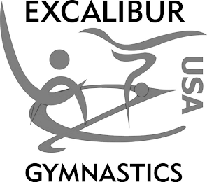 EXCALIBUR GYMNASTICS USA logo