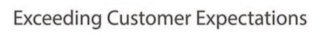 EXCEEDING CUSTOMER EXPECTATIONS logo