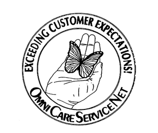 EXCEEDING CUSTOMER EXPECTATIONS! OMNICARE SERVICENET logo