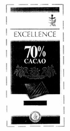 EXCELLENCE 70% CACAO logo