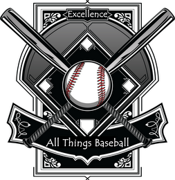 EXCELLENCE ALL THINGS BASEBALL logo
