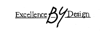 EXCELLENCE BY DESIGN logo