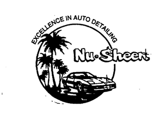 EXCELLENCE IN AUTO DETAILING NU-SHEEN logo