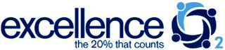 EXCELLENCE O2 THE 20% THAT COUNTS logo