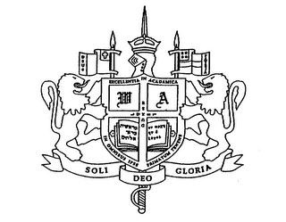 EXCELLENTIA IN ACADAMICA IN OMNIBUS IPSE PRIMATUM TENENS SOLI DEO GLORIA logo
