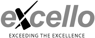 EXCELLO EXCEEDING THE EXCELLENCE logo
