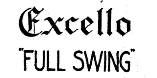 EXCELLO "FULL SWING." logo