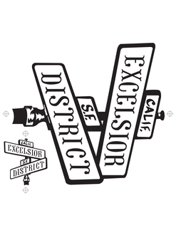 EXCELSIOR DISTRICT S.F. CALIF. logo