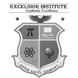 EXCELSIOR INSTITUTE ACADEMIC EXCELLENCE ENTER EXCEL EXEMPLIFY logo