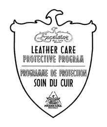 EXCELSIOR LEATHER CARE PROTECTIVE PROGRAM PROGRAMME DE PROTECTION SOIN DU CUIR logo