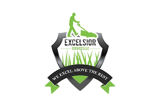 EXCELSIOR SERVICES LLC WE EXCEL ABOVE THE REST logo