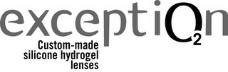 EXCEPTION 2 CUSTOM-MADE SILICONE HYDROGEL LENSES logo