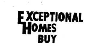 EXCEPTIONAL HOMES BUY logo