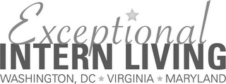 EXCEPTIONAL INTERN LIVING WASHINGTON, DC VIRGINIA MARYLAND logo