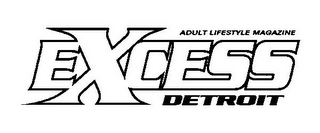 EXCESS DETROIT ADULT LIFESTYLE MAGAZINE logo