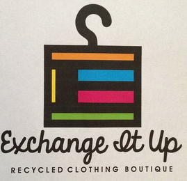 EXCHANGE IT UP RECYCLED CLOTHING BOUTIQUE logo