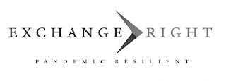 EXCHANGE RIGHT PANDEMIC RESILIENT logo