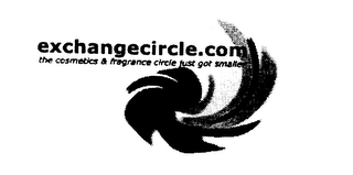 EXCHANGECIRCLE.COM THE COSMETICS & FRAGRANCE CIRCLE JUST GOT SMALLER logo