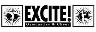 EXCITE! GYMNASTICS & CHEER logo