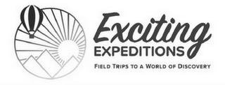 EXCITING EXPEDITIONS FIELD TRIPS TO A WORLD OF DISCOVERY logo