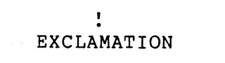! EXCLAMATION logo