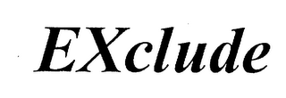 EXCLUDE logo