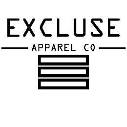EXCLUSE APPAREL CO logo